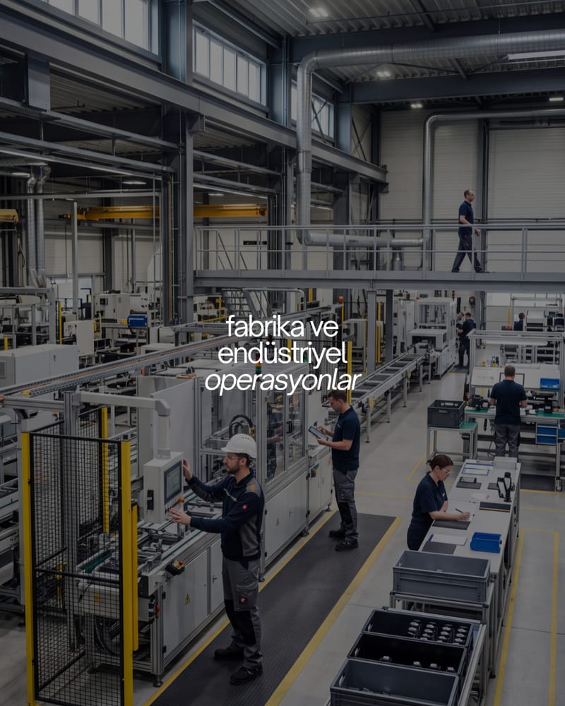 Fabrika ve endüstriyel operasyonlar